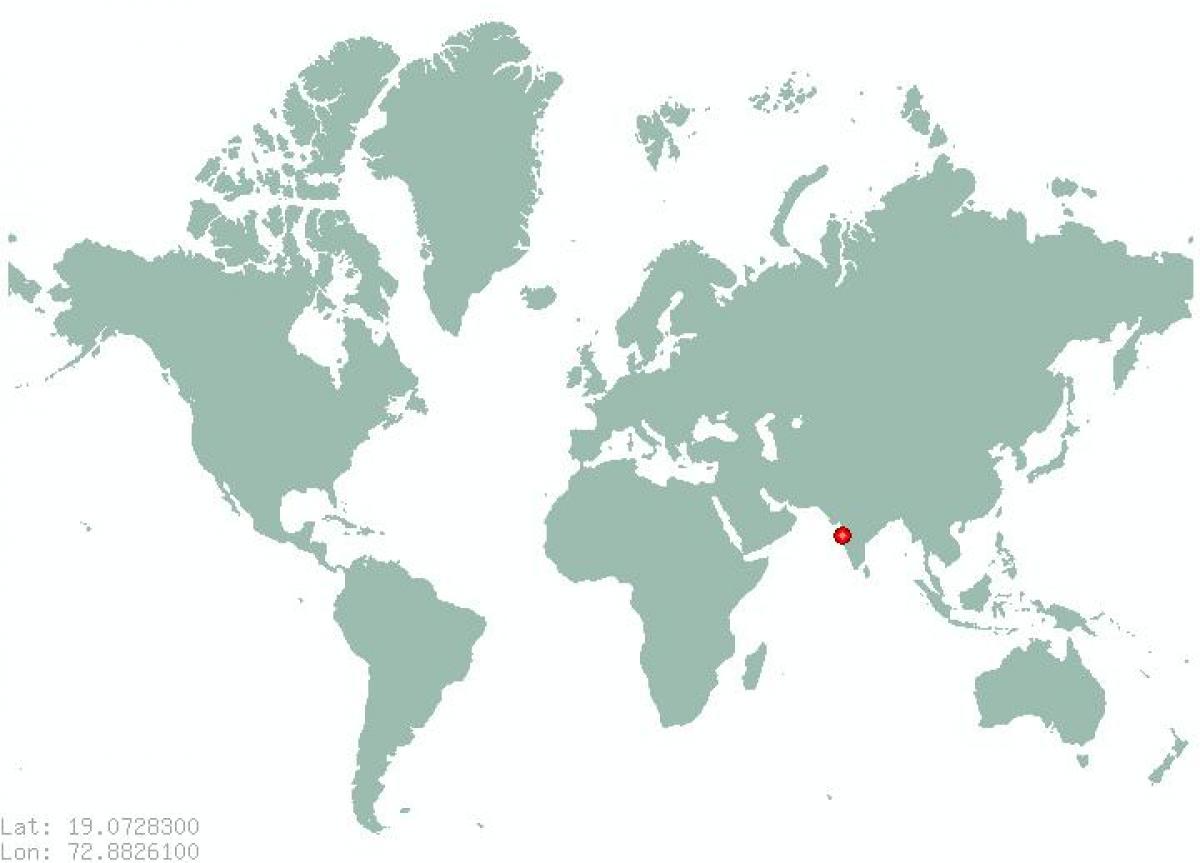 Мумбаију на мапи света