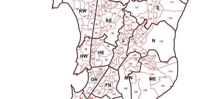 Вард мапи Мумбаију